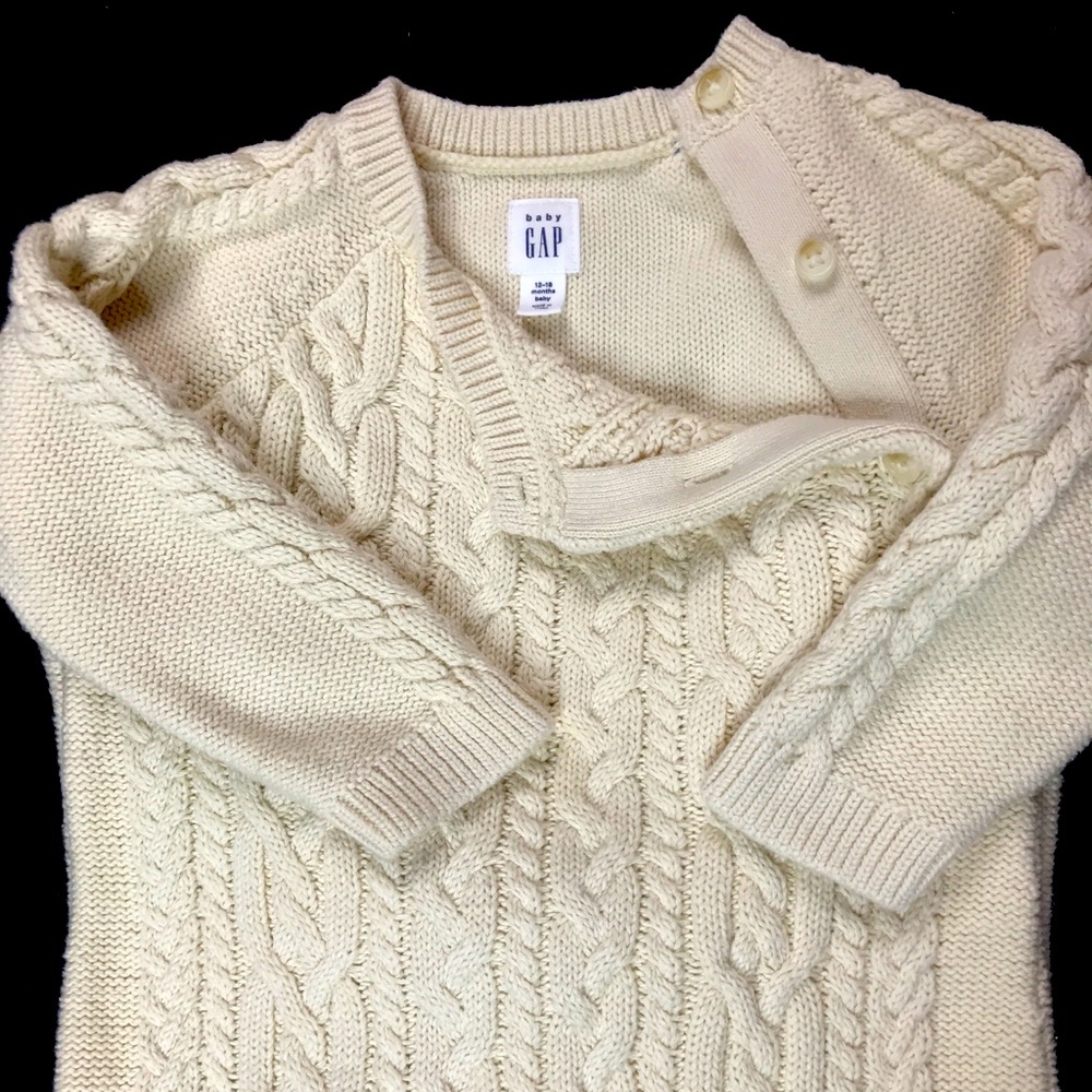 Baby GAP Cream Jump Suit